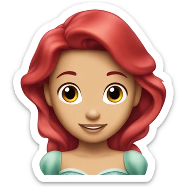 princess ariel  sticker