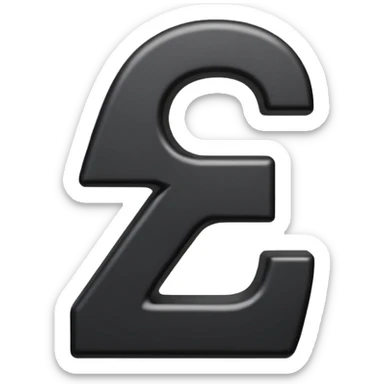 The number four sticker