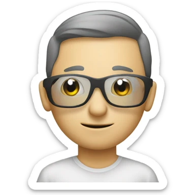 midia analyse with computer sticker