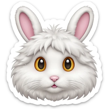 key bunny sticker