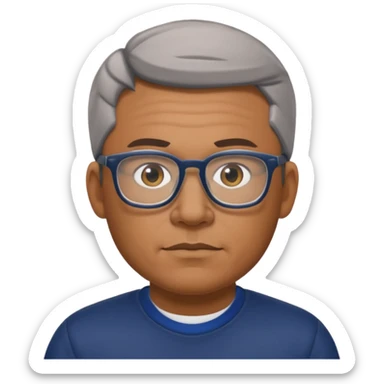 ferguson football coach, glasses sticker