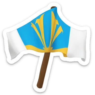 Bandera de Galicia sticker