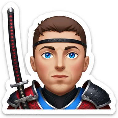 Katana Master sticker