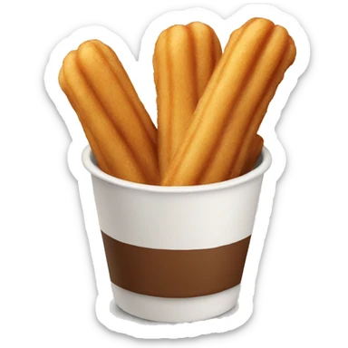 Churros sticker