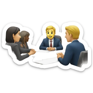 meeting sticker