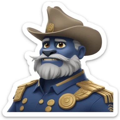 Chief Bogo Zootopia sticker