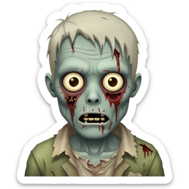 Faça um zumbi sticker
