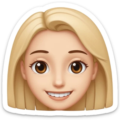 Una cara con estos ojos 😵 y está sonrisa 🥴 sticker