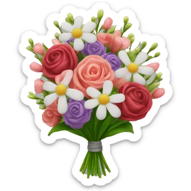 bouquet sticker