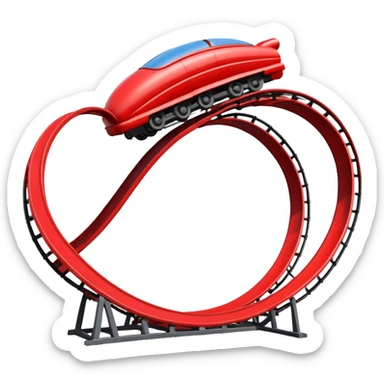 super Dangerous Roller Coaster sticker