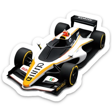 Lotus E20 Renault with 2024 Mclaren livery sticker