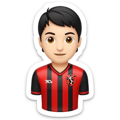 Emoji flamengo sticker