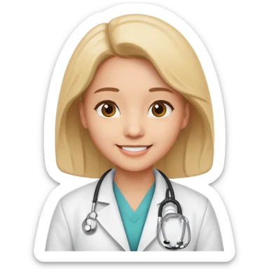 Médical student sticker