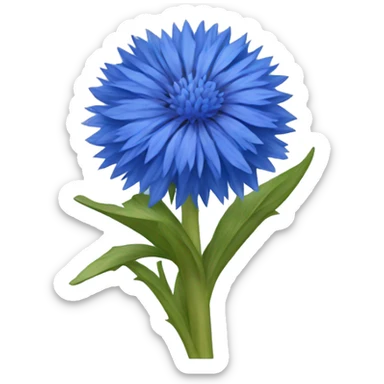cornflower sticker