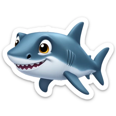 Baby shark tutururuturu sticker