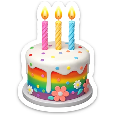 Happy birthday sticker