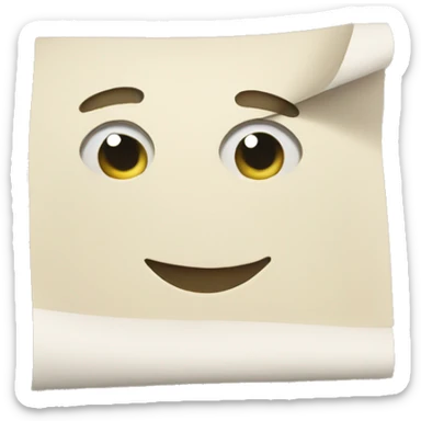 paper sheets sticker