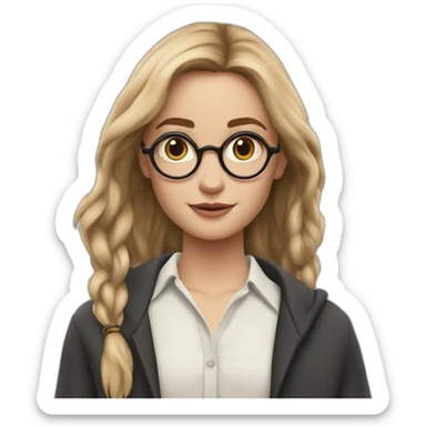 harry potter as zara model sticker
