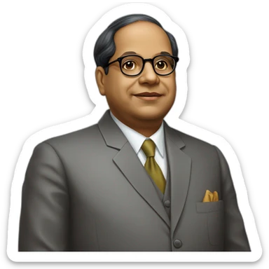 Br Ambedkar  sticker