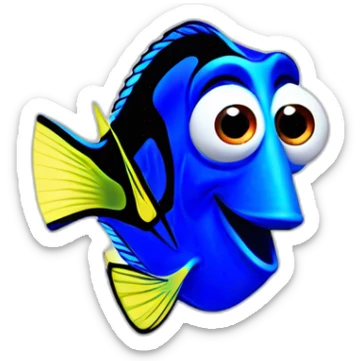 finding dory sticker