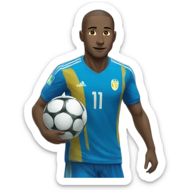 Soccer manga sticker