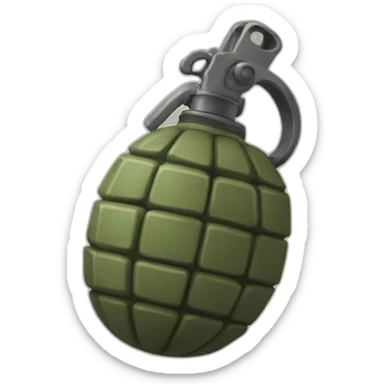 Grenade sticker