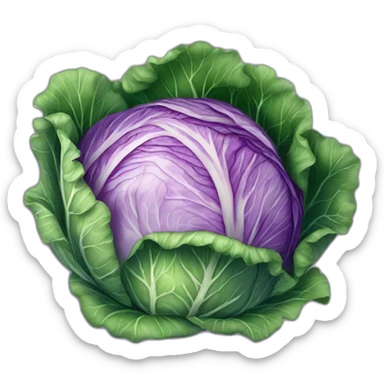 Cabbage sticker