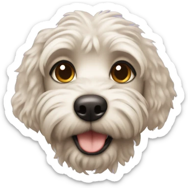 Cacapoo dog sticker