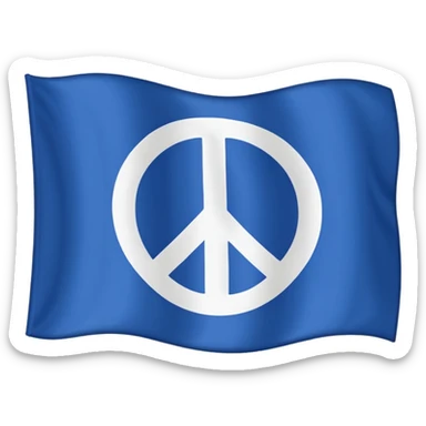 peace flag sticker