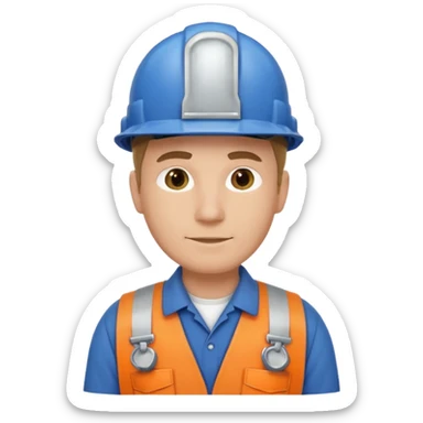 customer. 1 person only white male with shoulder normal person cloths. adult. pipeline technician sticker