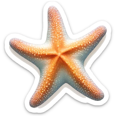 salivationg starfish sticker