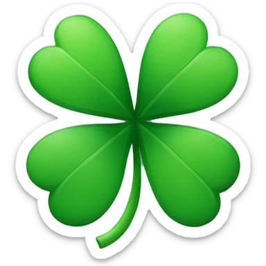 Clover sticker