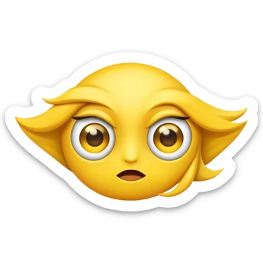 sideeye emoji sticker