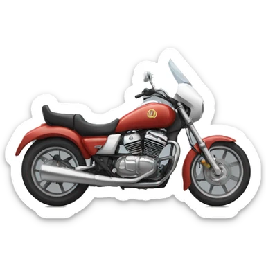 Un arabe qui fait la moto sticker