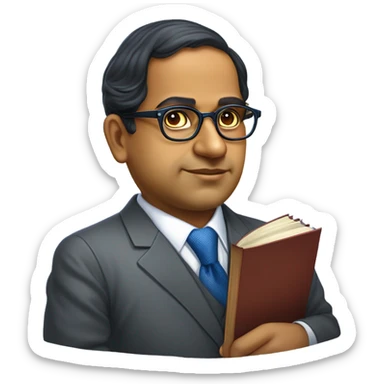 Dr bhim rao ambedkar sticker