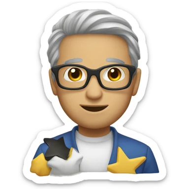 Varita estrella sticker