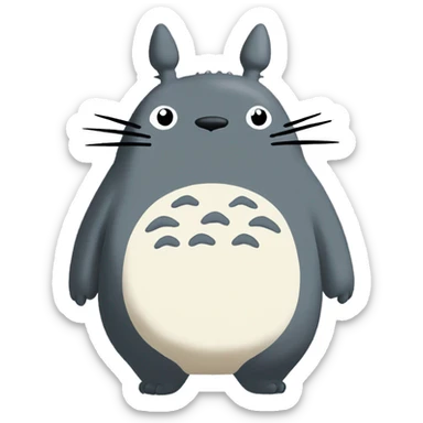 Totoro sticker