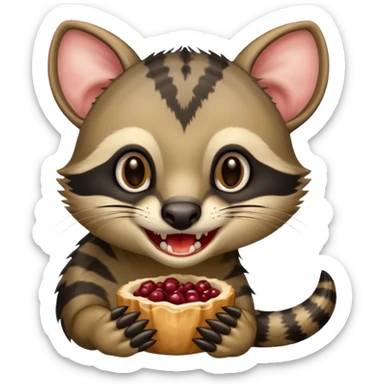 civet is ready to eat sticker