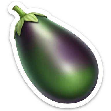 Green eggplant  sticker