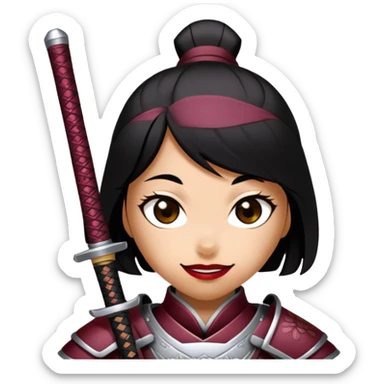 Resolute Samurai sticker