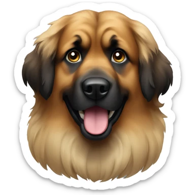 Leonberger dog sticker