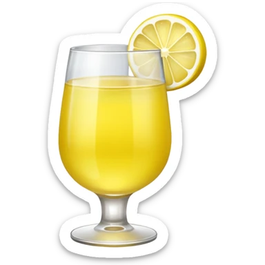 lemon juice sticker