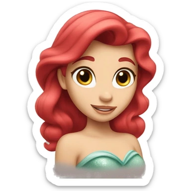 Ariel from disney sticker
