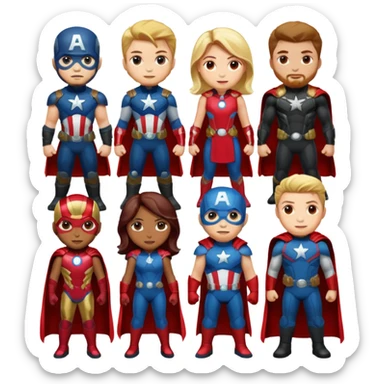 The avengers sticker