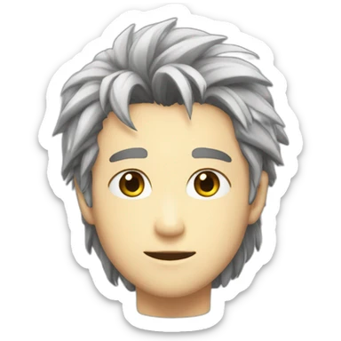 Anime-and-billy sticker