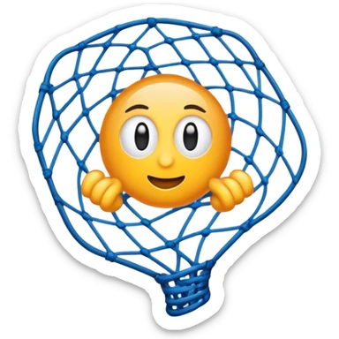 logo para una aplicación que se llama "Net Genius" usa el nombre de la aplicación para crear el logo sticker