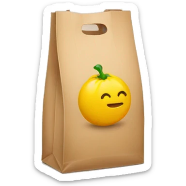 groceries bag sticker