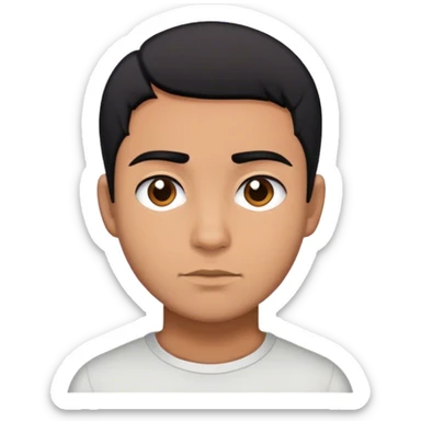 Latino Edgar cut￼ sticker