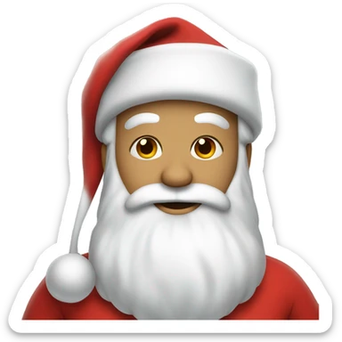 santa claus sticker