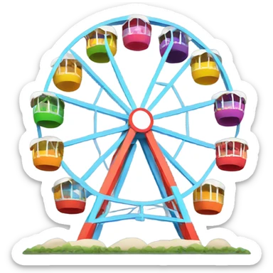 Ferris wheel  sticker